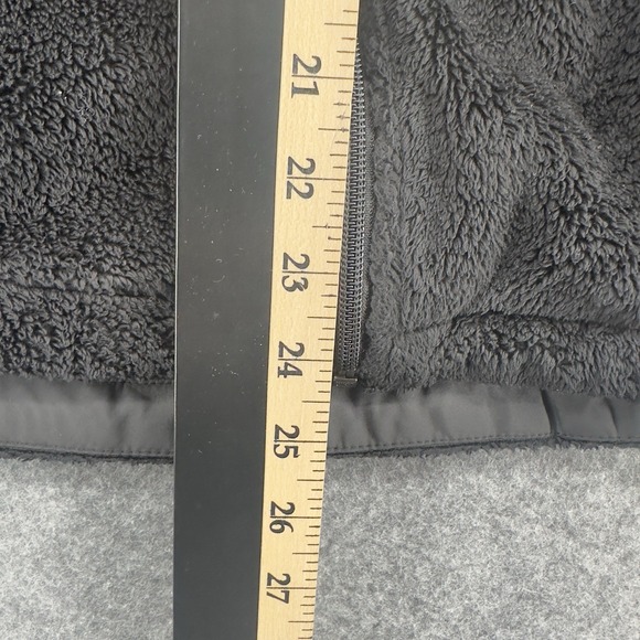 The North Face Osito Jacket Womens Medium Black Oso Soft Fleece Full Zipper Logo - Picture 8 of 13